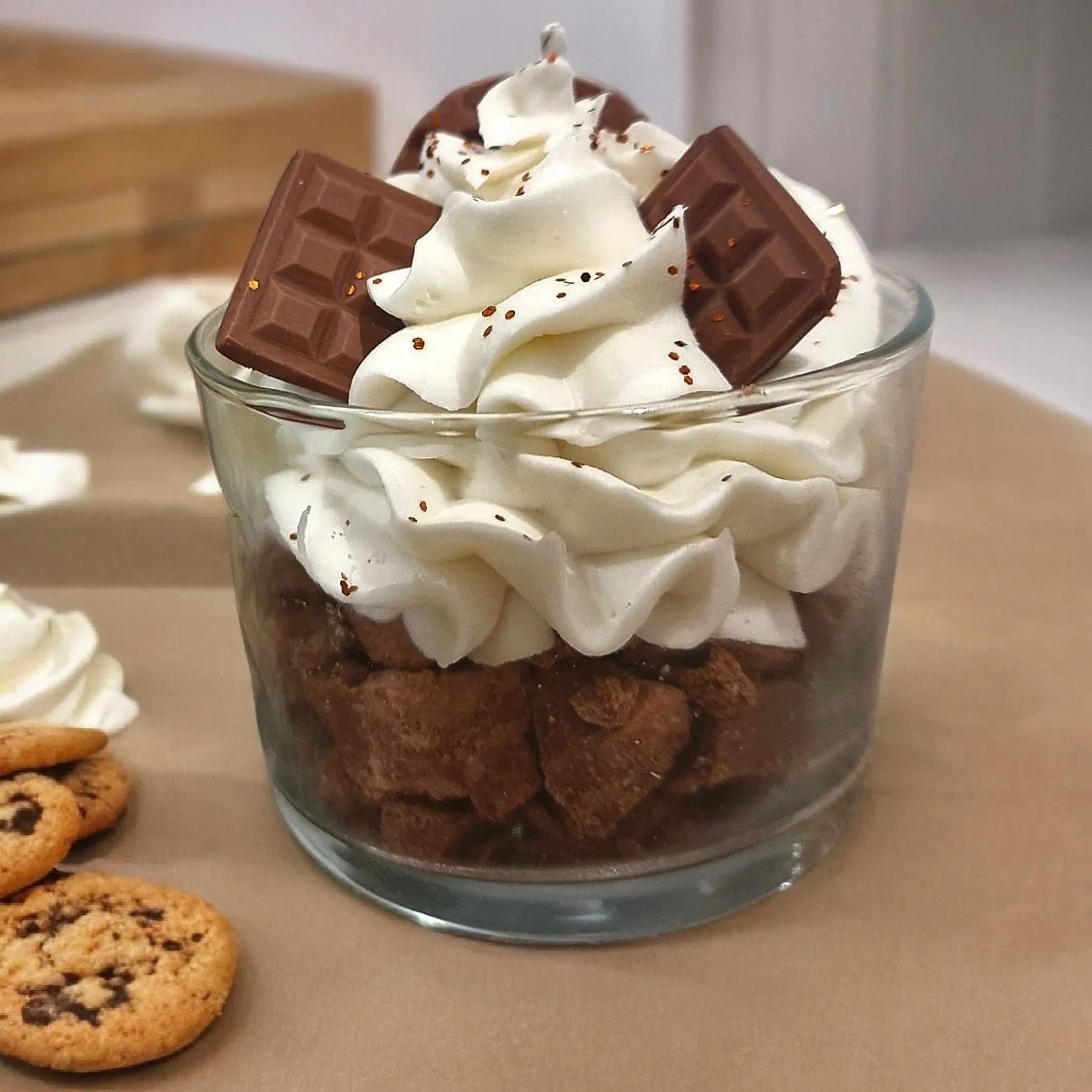 Vela chocolate suizo