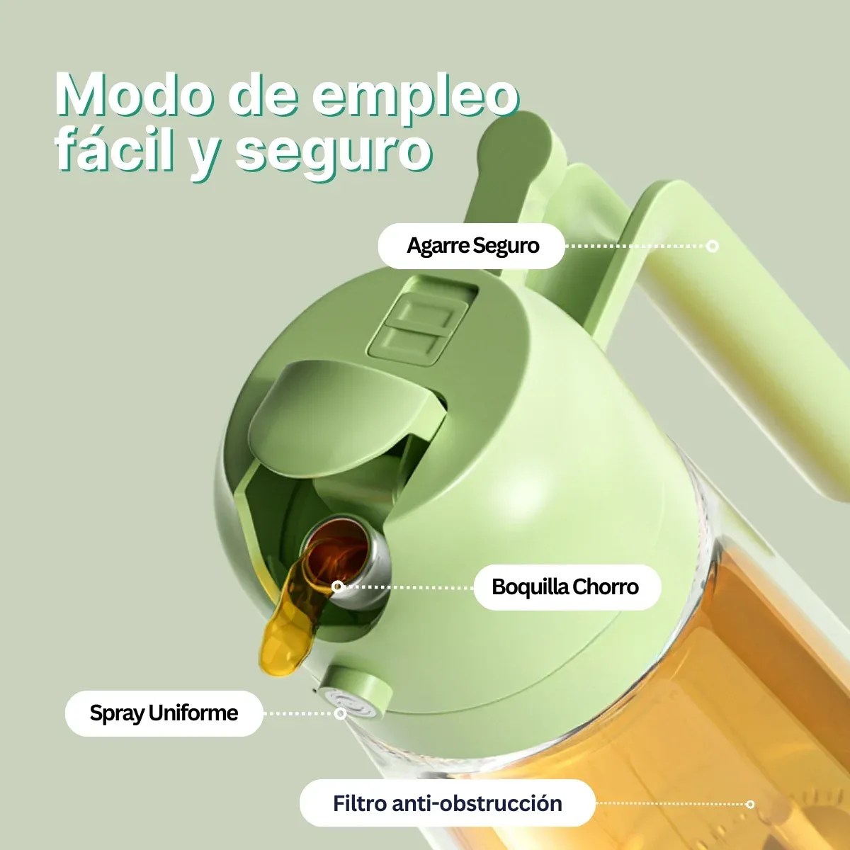 PACK de 3 - Dispensador de Aceite 2 en 1 de Holallar® - Imagen 3