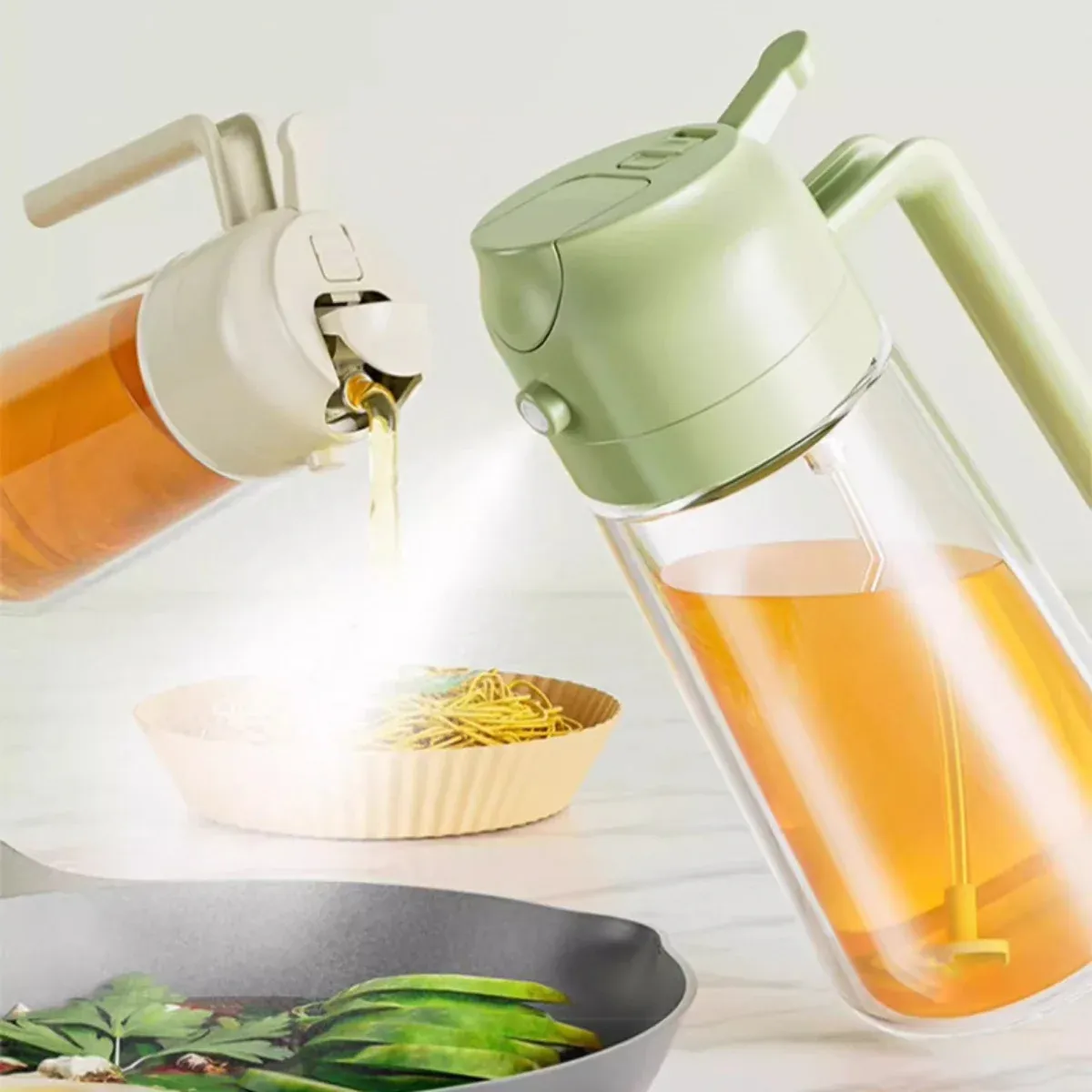 PACK de 3 - Dispensador de Aceite 2 en 1 de Holallar® - Imagen 2