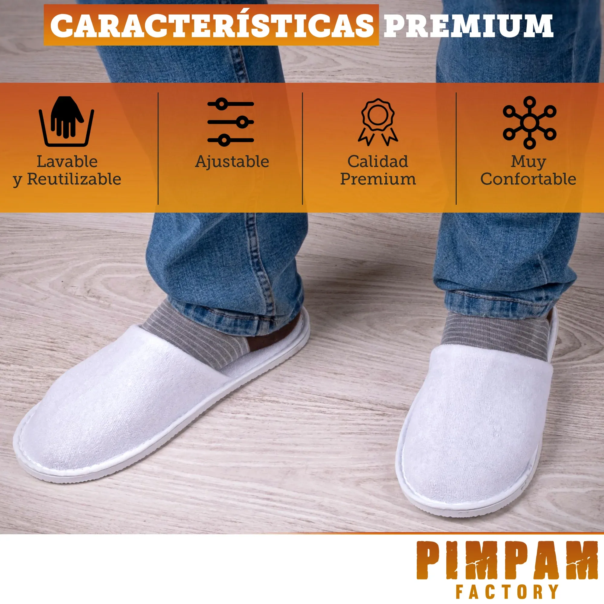 Zapatillas de Rizo de Algodón - Pack 2 - Imagen 2