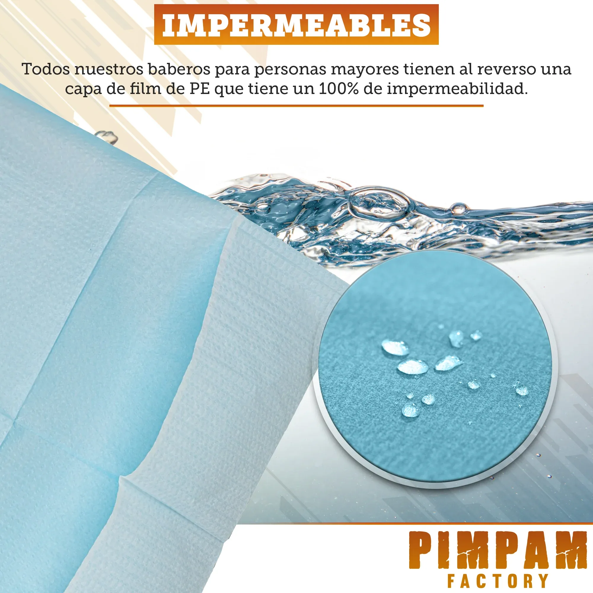 Baberos de Un Solo Uso - Pack 125 - Imagen 4