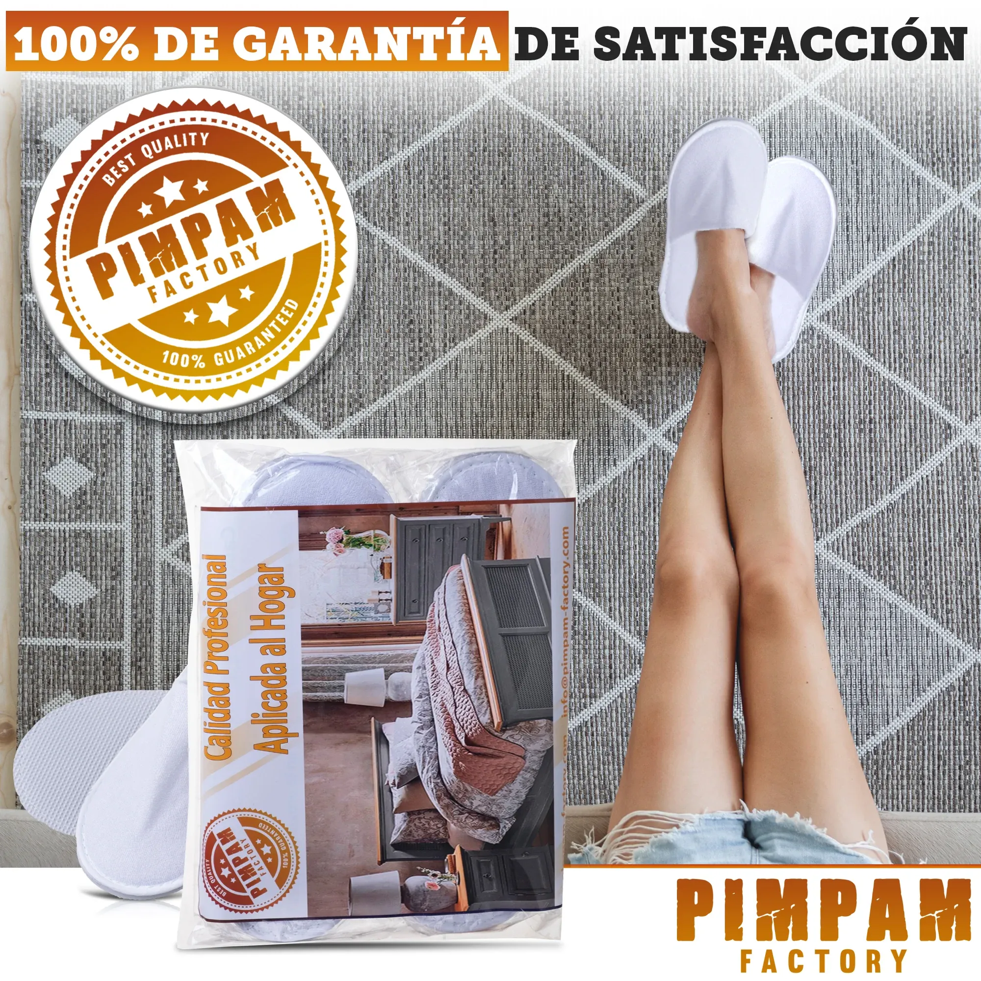 Zapatillas de Rizo de Algodón - Pack 2 - Imagen 7