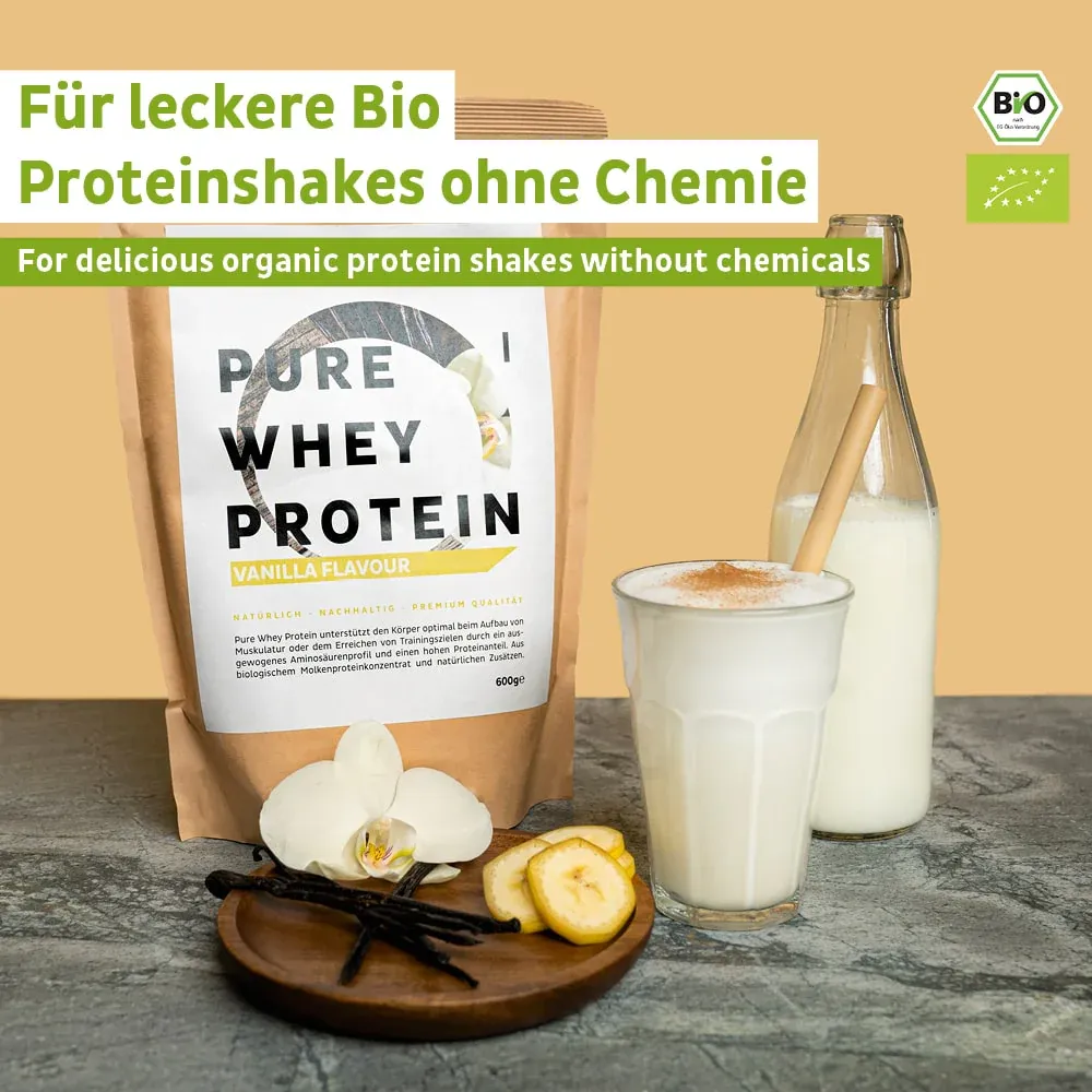 24h Testaktion mit -30% Rabatt: Whey Bio Proteinpulver 3er Bundle (Sorten frei wählbar) - Imagen 2