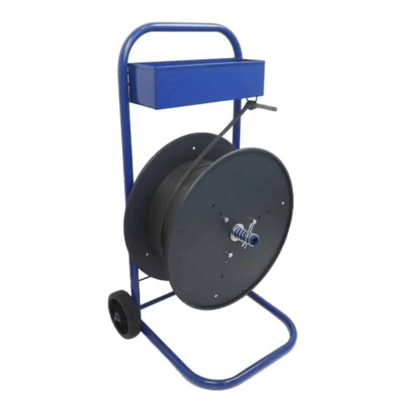 Carro devanador porta flejes plástico pp