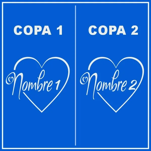 Copas Vino 58cl. con Estuche | Corazón Personalizadas - Imagen 3