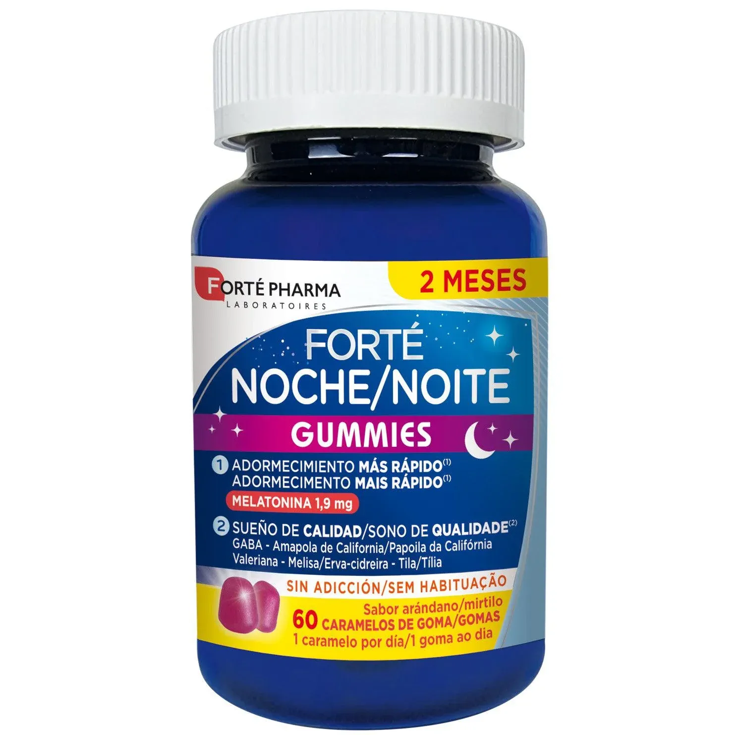 forté noche gummies, 60 gummies