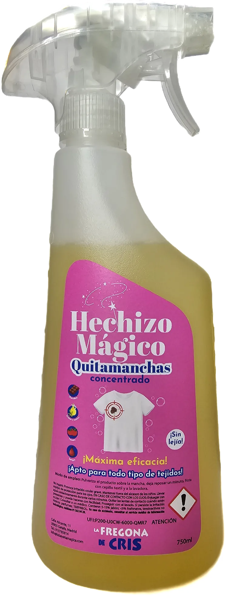 Hechizo Mágico Quitamanchas