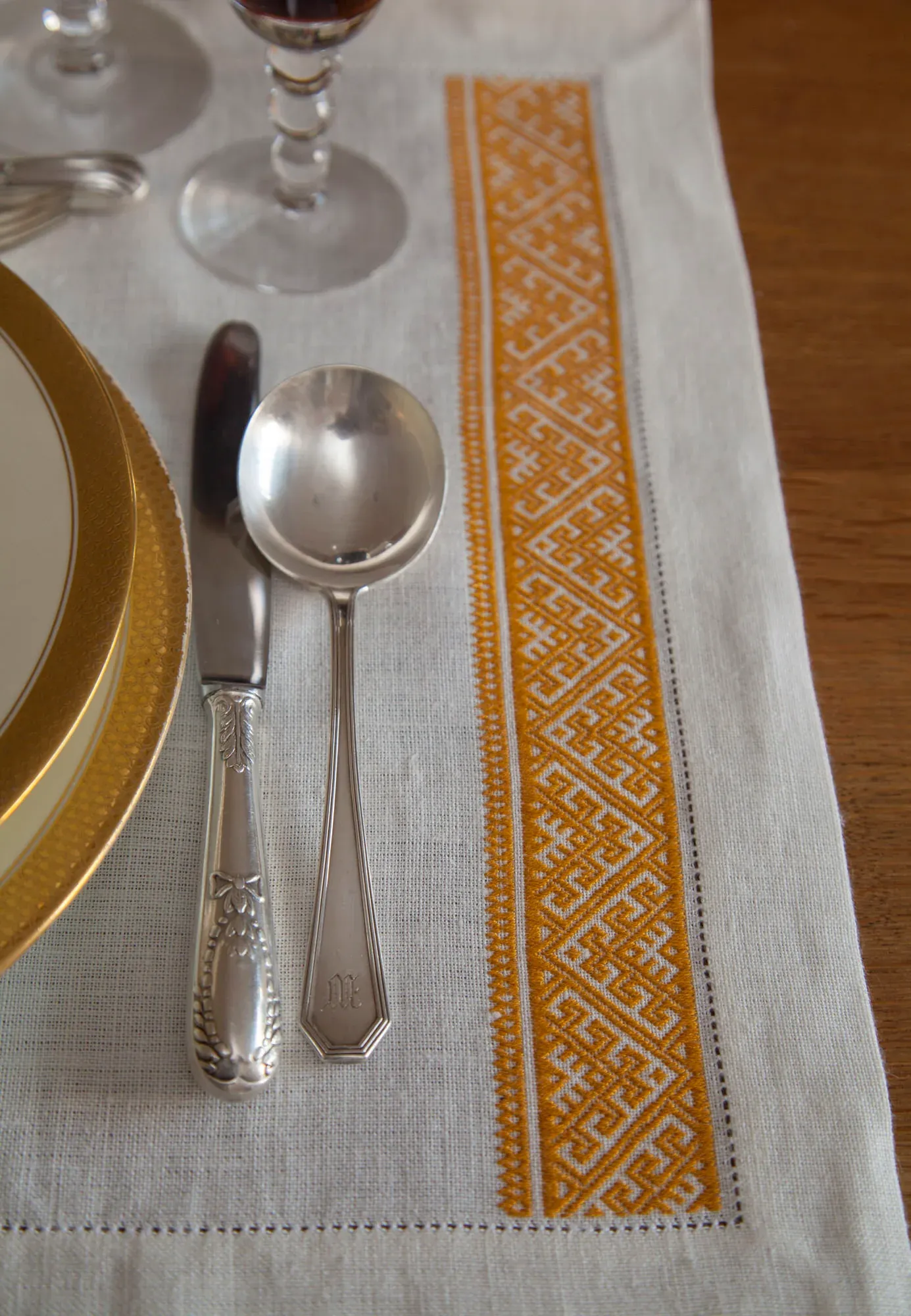 Individuales Filomela Triángulo (Set de 2) - Imagen 2