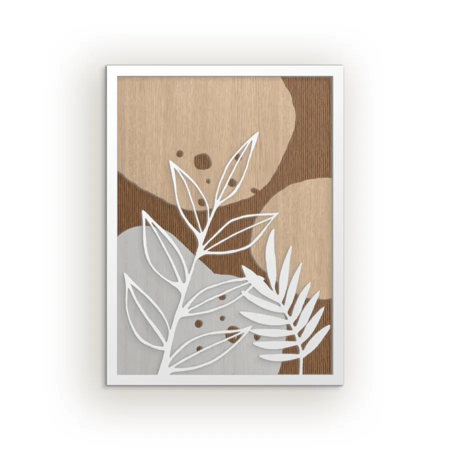 Cuadro Plantas y Esferas Modelo 2