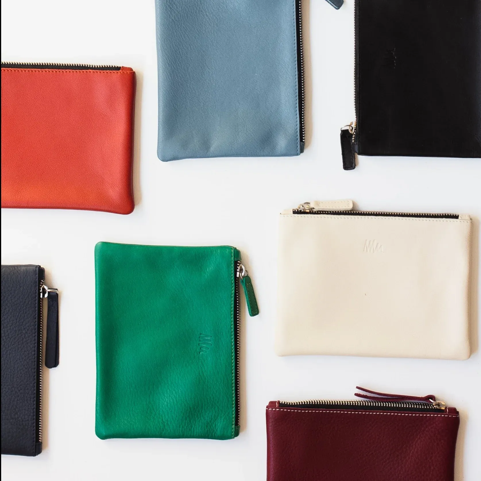 Cartera de cuero cruda - Imagen 7