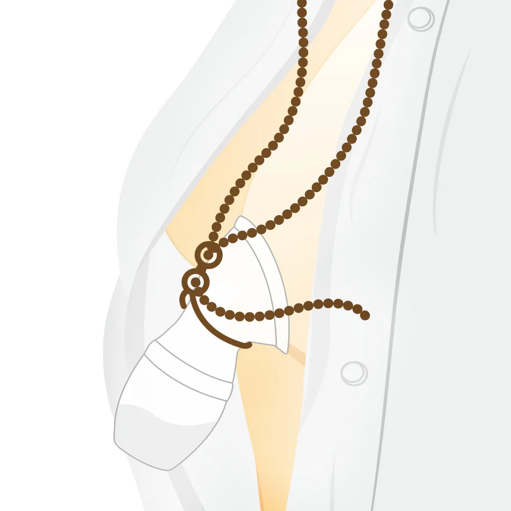 Set Recolector de leche HAAKAA + Correa de silicona - Imagen 4