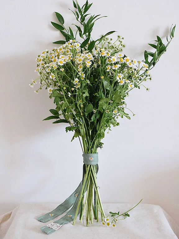 Cinta de ramo margaritas - Imagen 2