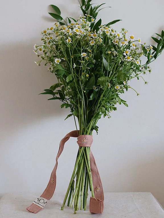 Cinta de ramo margaritas - Imagen 4