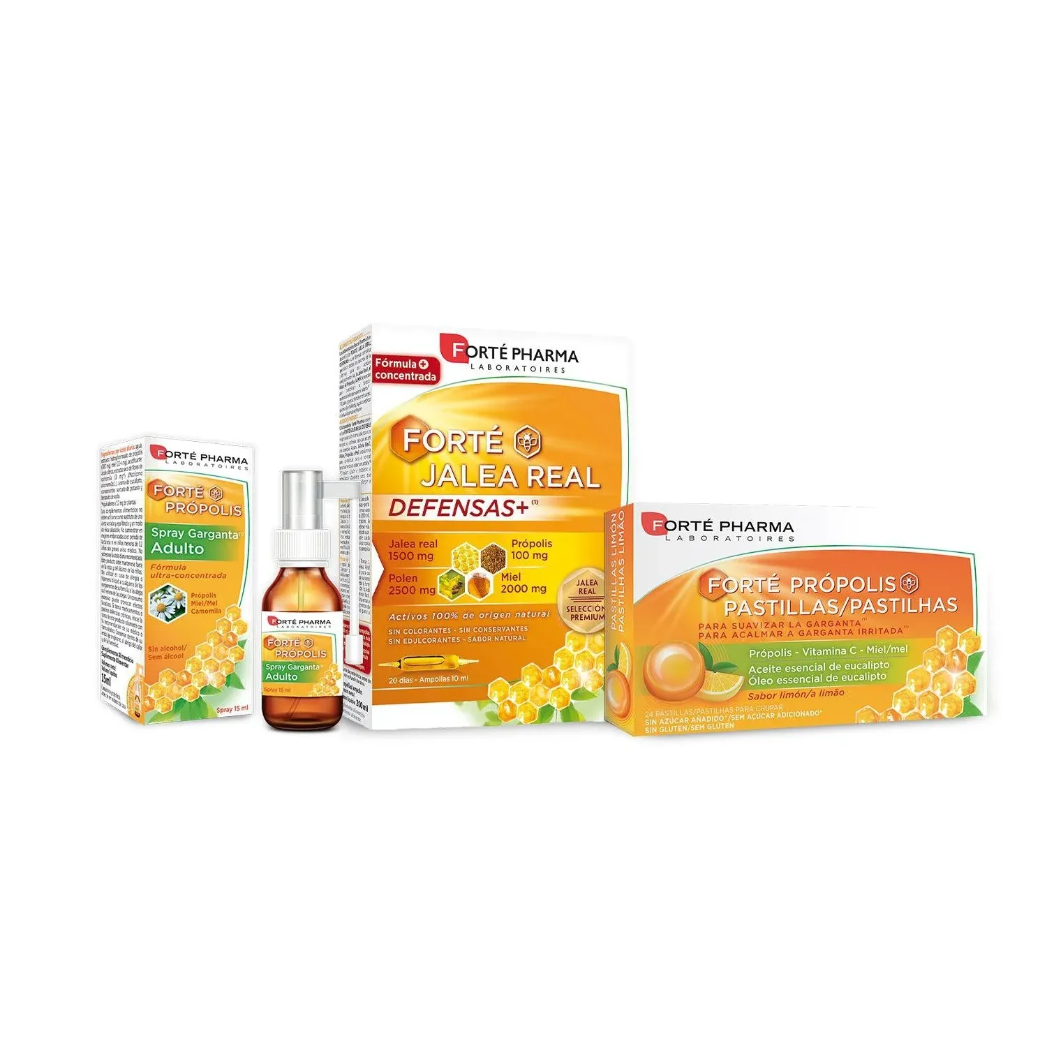 Pack para el Dolor de Garganta y Subir las Defensas