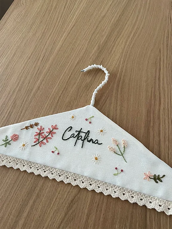 Percha bebé Flores silvestres - Imagen 2