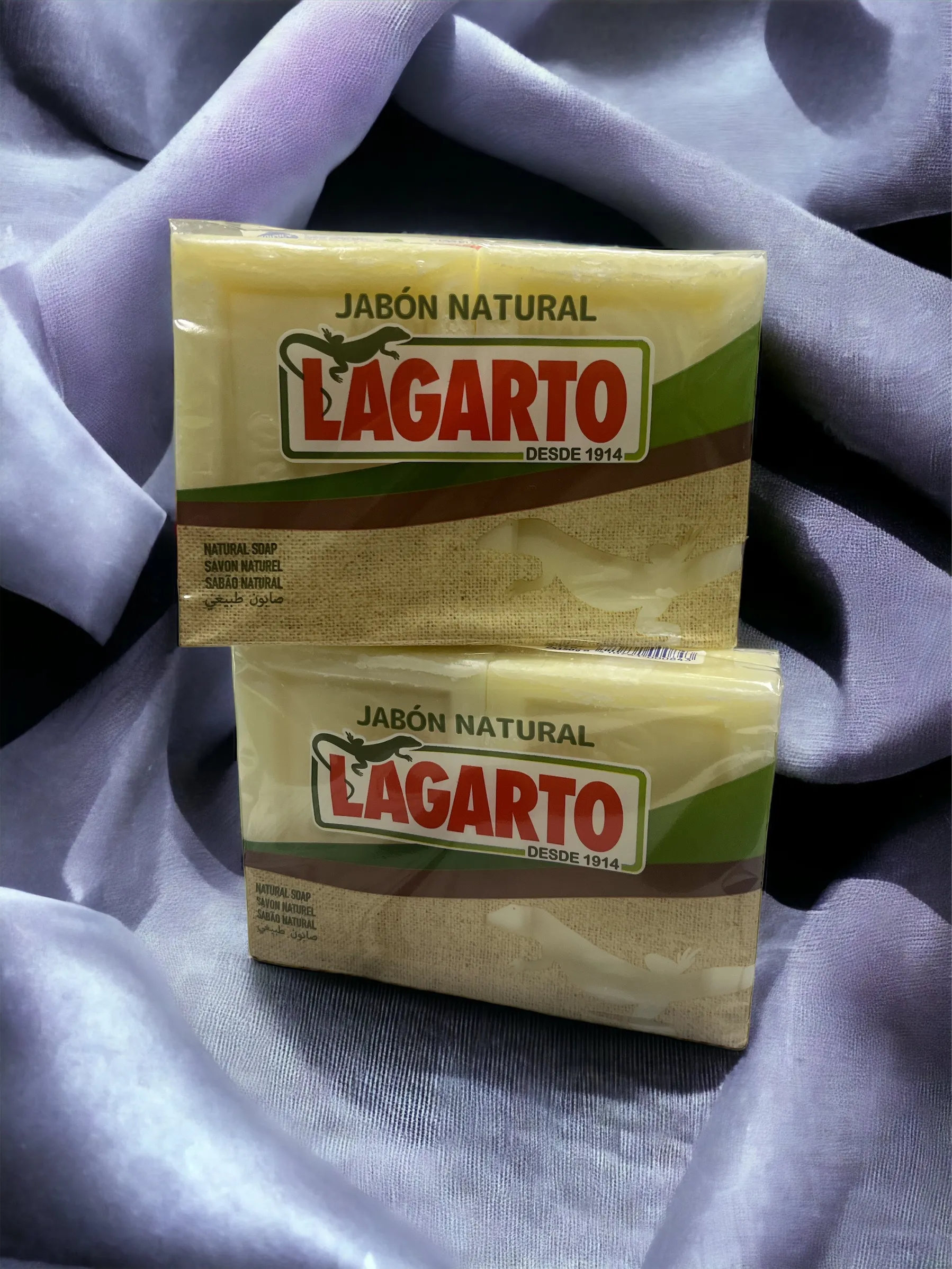 PASTILLAS JABON NATURAL LAGARTO