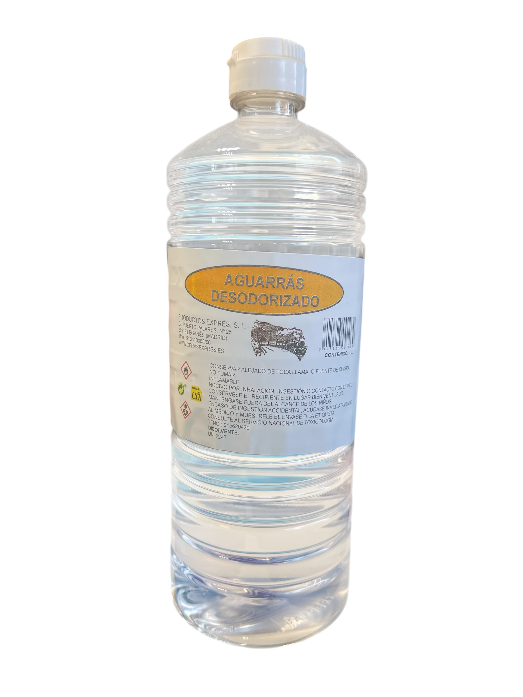 AGUARRAS DESODORIZADO 1 LT