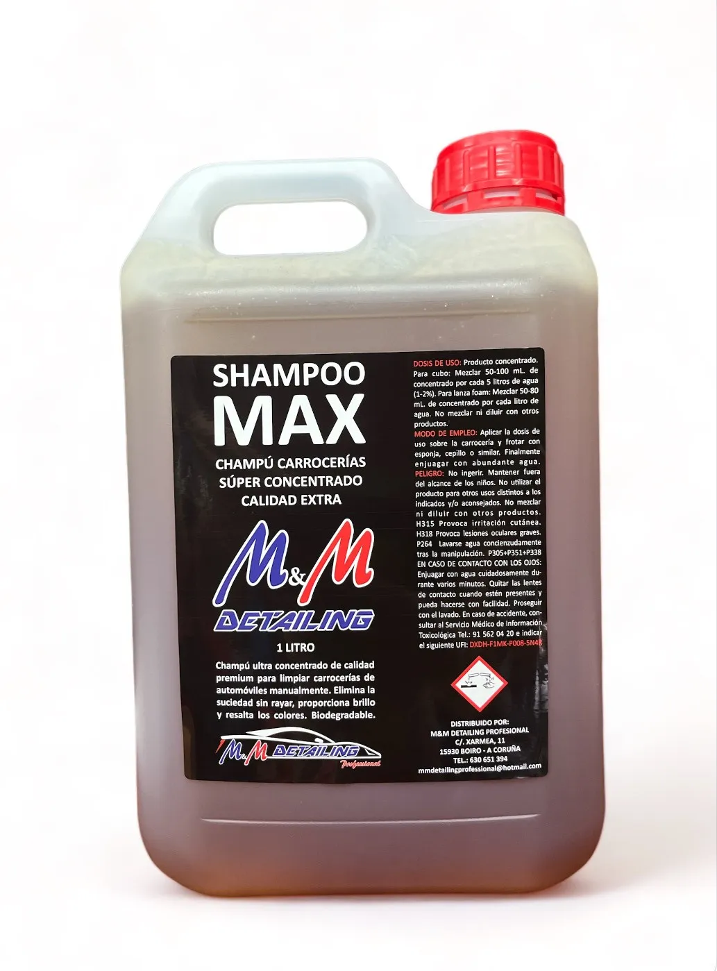 SHAMPOO MAX 1L - Imagen 4