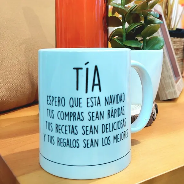 Taza «TIA» especial navidad