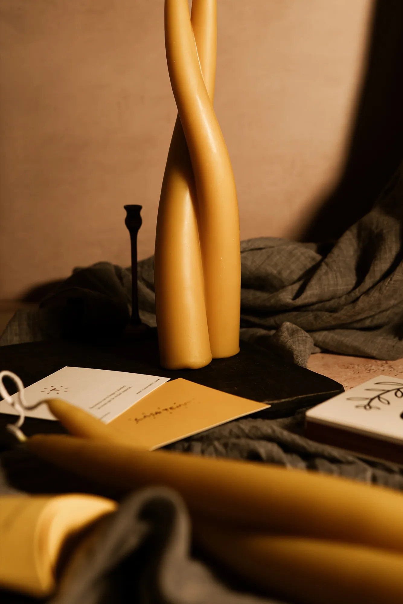 Vela entrelazadas Cecilia - Imagen 4