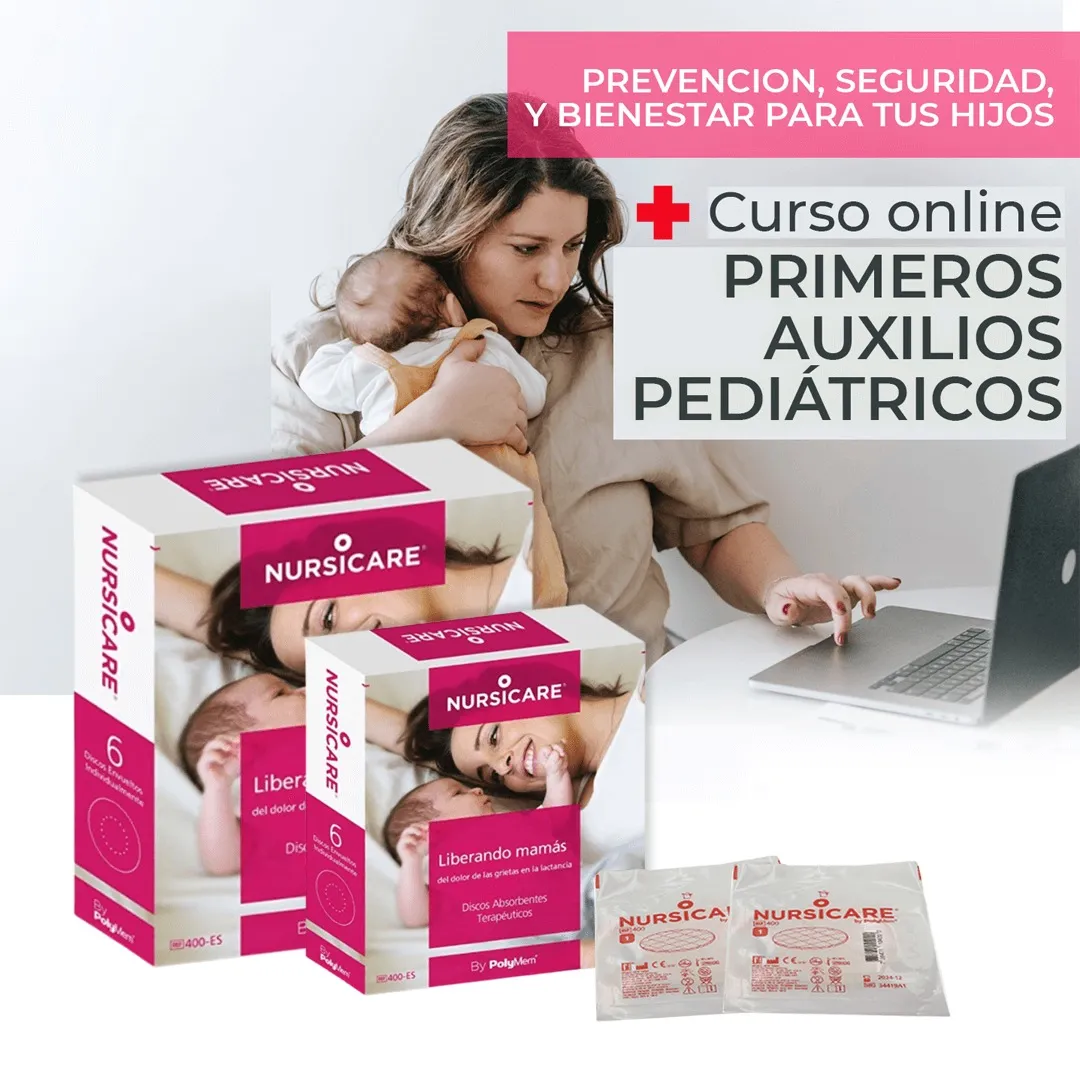 Pack Promoción 2 Cajas de Apósitos Nursicare + Curso Online Primeros Auxilios