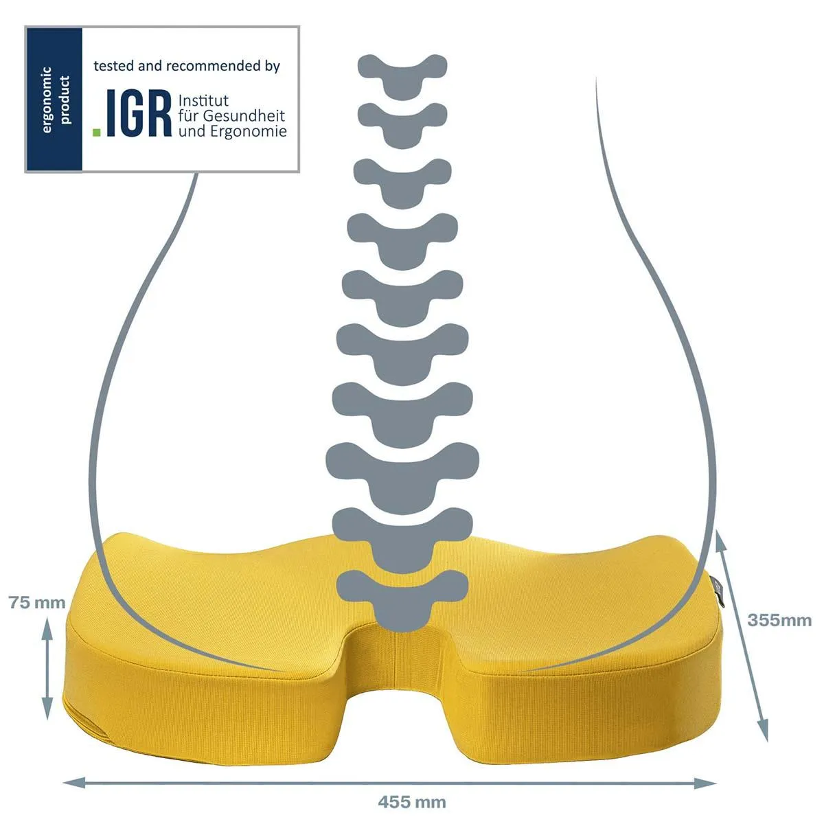Cojín de asiento ergonómico Leitz Ergo Cosy - Imagen 3