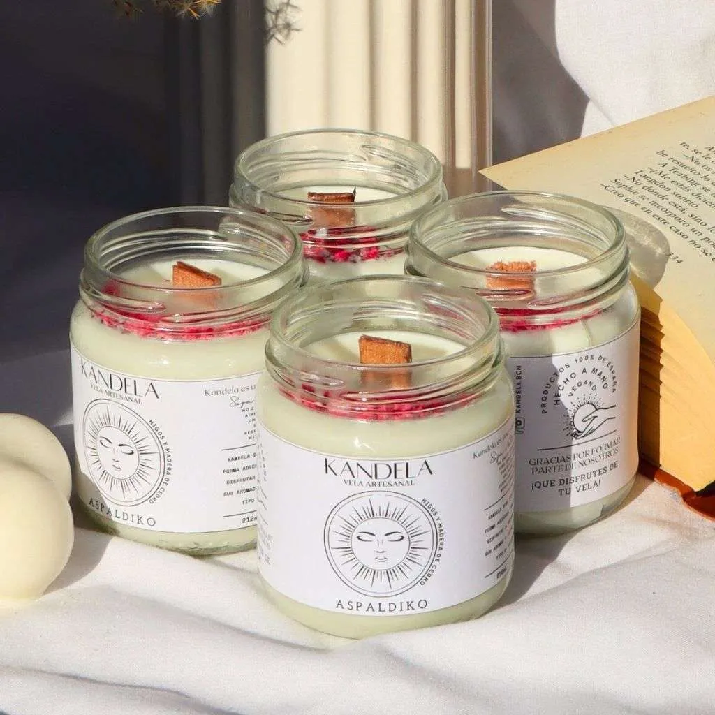 Vela aromática higos y madera de cedro