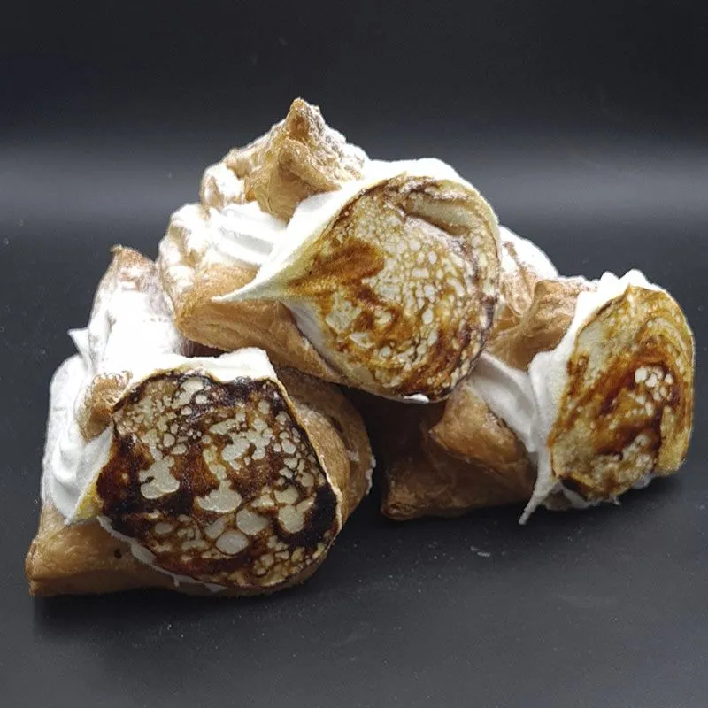 Barquillos de merengue