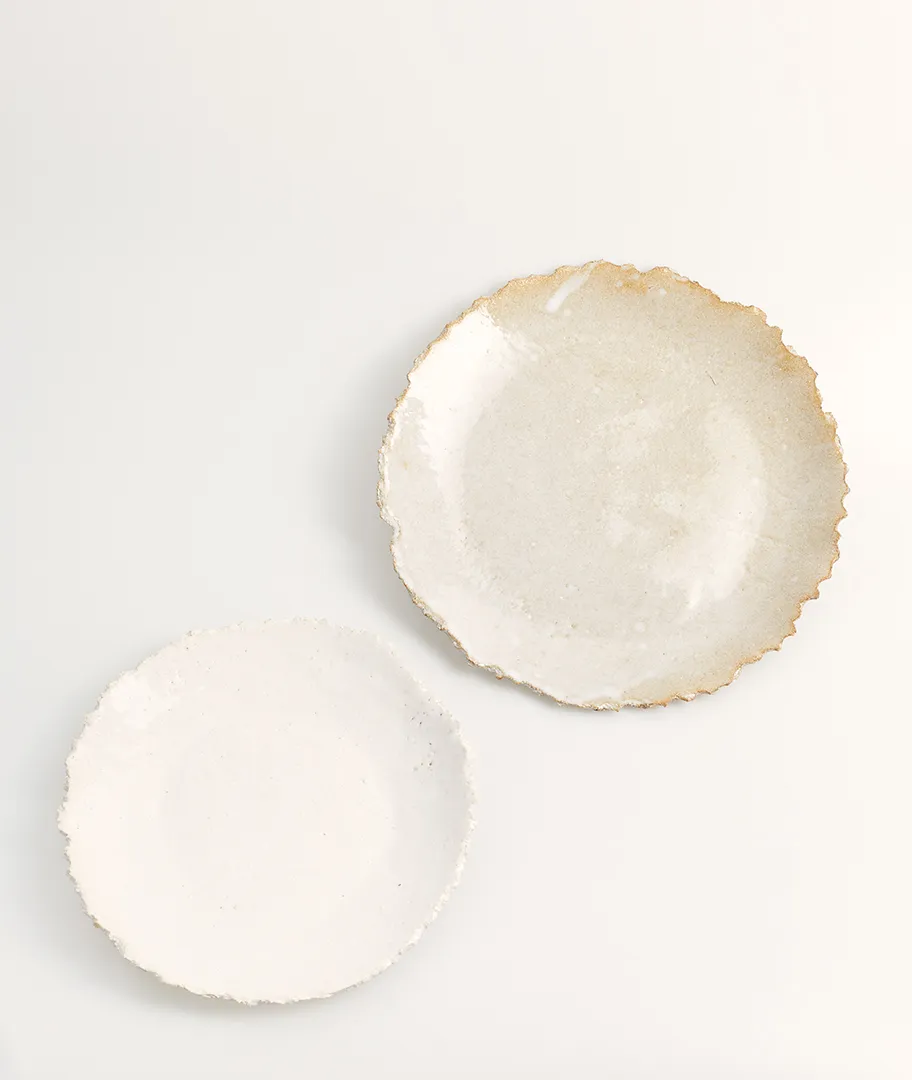 Dúo de platos Lucio para servir