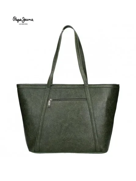 Bolso porta ordenador Pepe Jeans Donna verde - Imagen 2