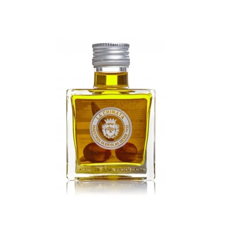 Aceite de oliva virgen Extra cuadrado de cristal (100 ml)