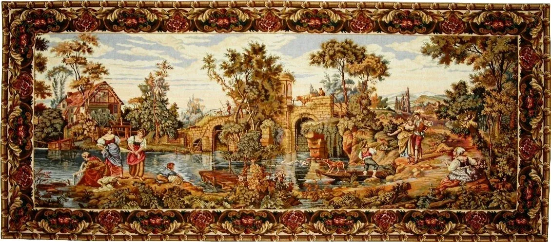 Las Lavanderas, 095 x 215cm.