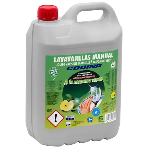 LAVAVAJILLA MANUAL MANZANA CODINA MANZANA VERDE 5LTS