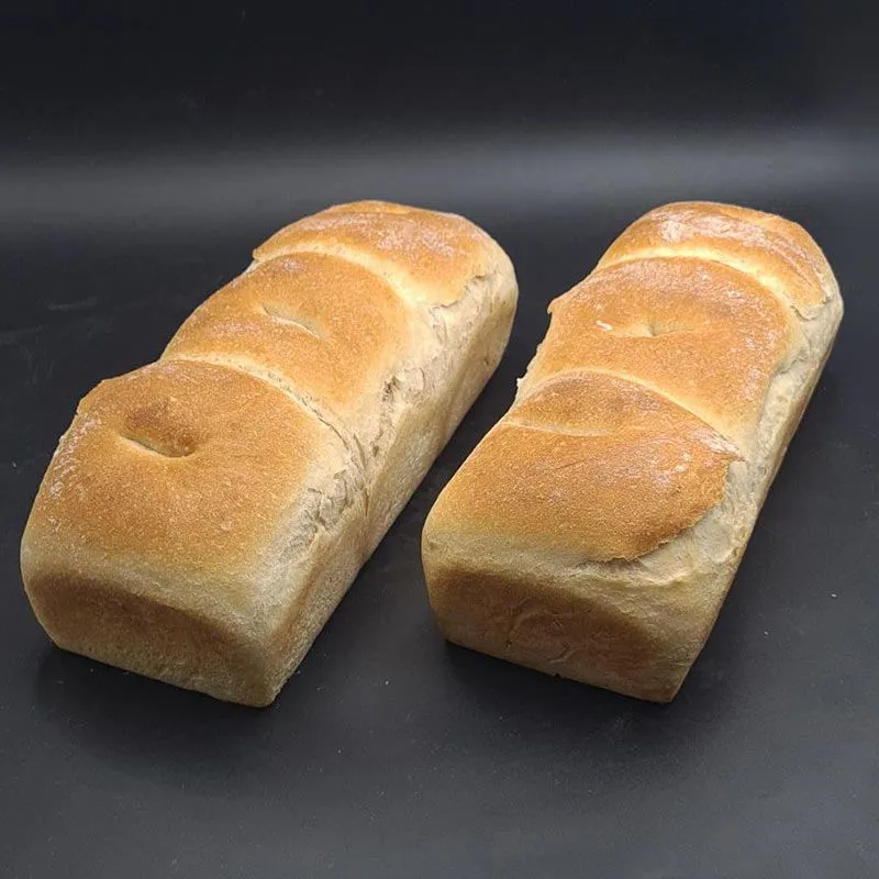 Pan de molde de espelta blanca escaldada