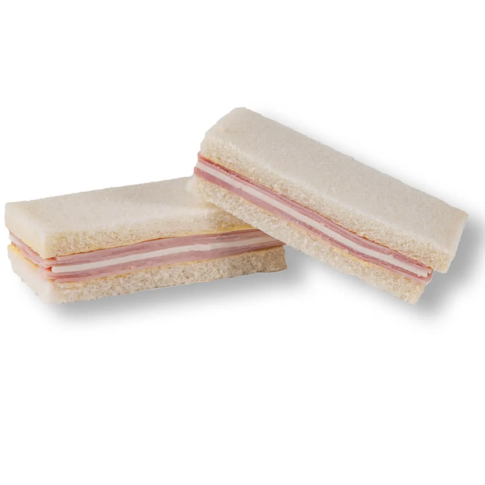 Sándwich de Jamón York y Queso (Pan Blanco)