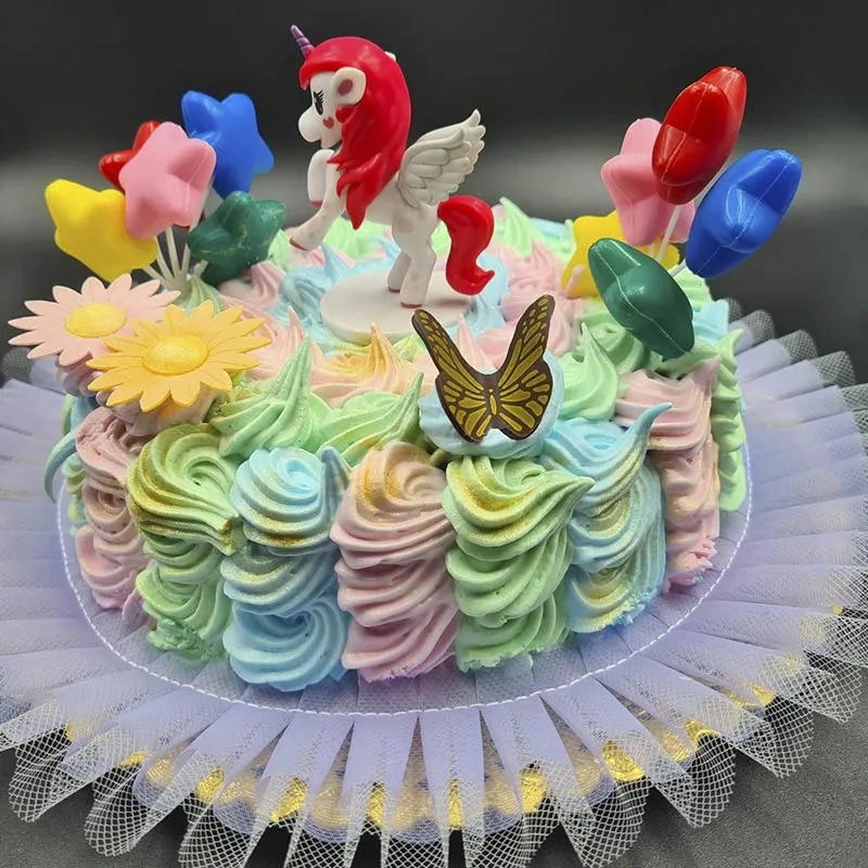 Tarta decorativa unicornio